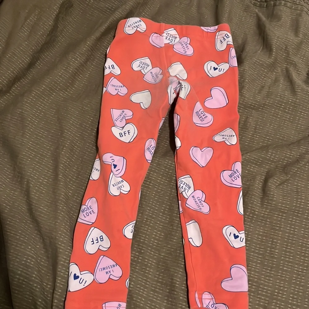 Oshkosh valentines leggings